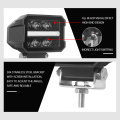 Hochleistungs -LKW -Lampe 70W Spot Strahl Auto Arbeit Leuchtanlage Offroad Truck Runde 6500K LED -Arbeit Licht